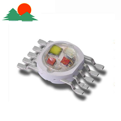 大功率LED-10脚五合一RGBWY