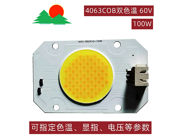 4063COB-双色温100W-60V-带端子