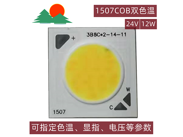 1507COB双色温-12W-24V-发光面11mm