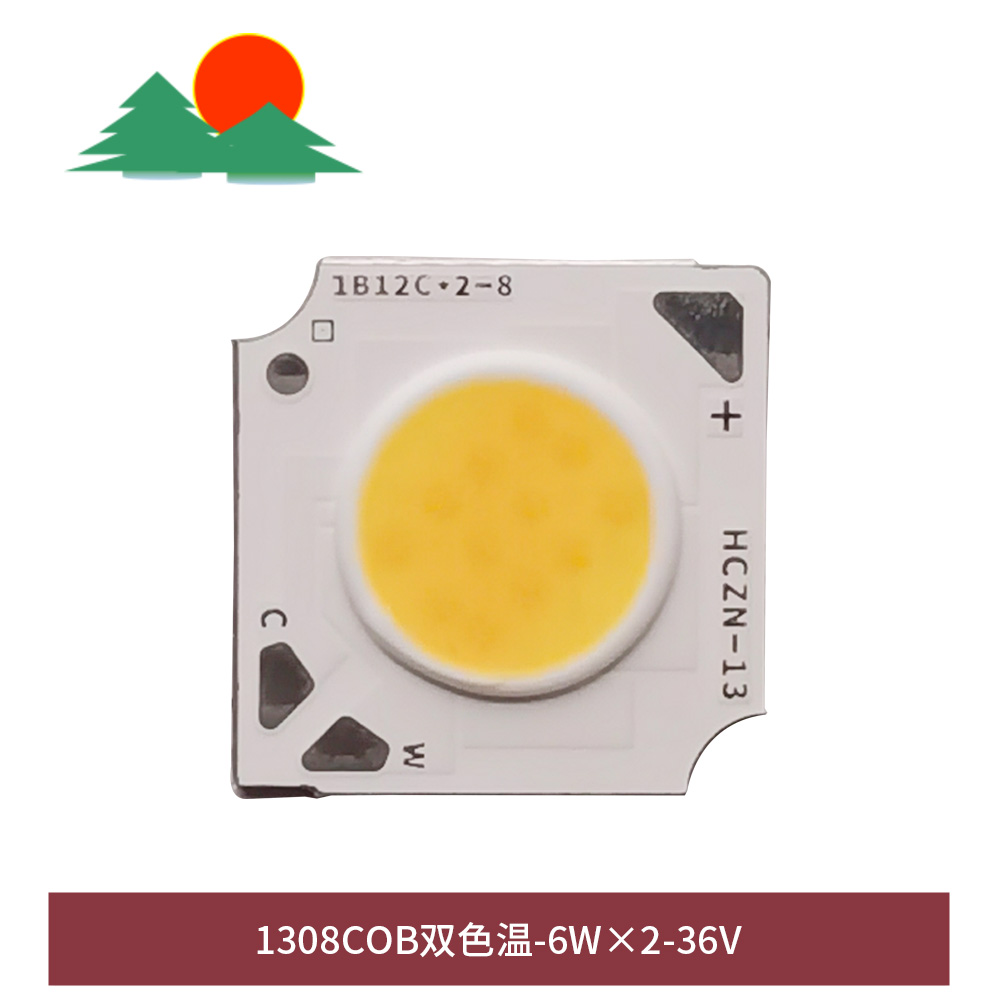 1308COB双色温-6W×2-36V